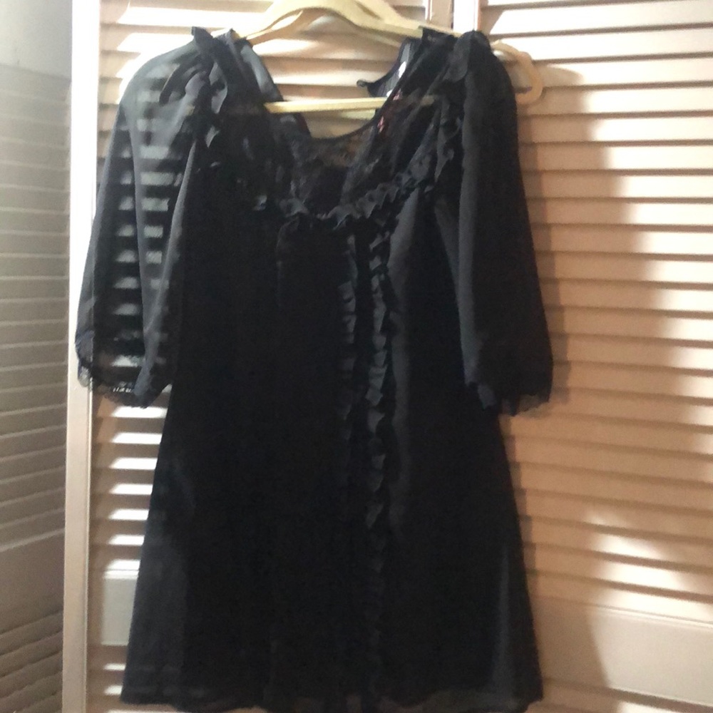 Lipstick tunic dress